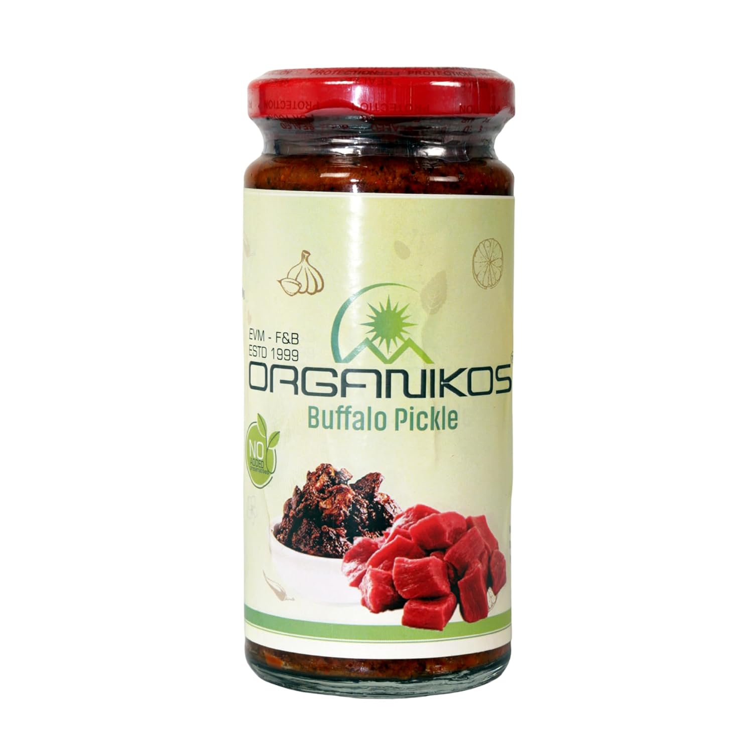 ORGANIKOS IRACHI pickle | Spicy | Non Veg Pickle | Free From preservative & Food Colour | IRACHI Pickle (250GMS)